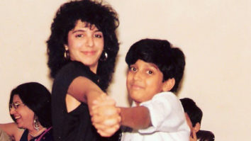 Farah Khan gets nostalgic as she shares a major throwback picture with cousin Farhan Akhtar from their childhood