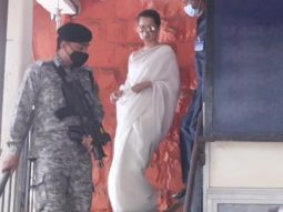 Kangana Ranaut leaves Bandra Police Station