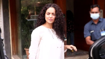 Kangana Ranaut spotted at her office Juhu