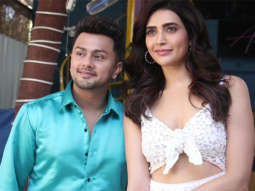 Karishma Tanna visits Awez Darbar’s Atrangz studio for shoot