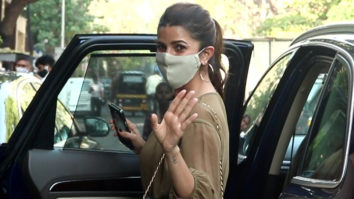 Nimrat Kaur spotted at Kitchen garden restaurant Juhu for lunch