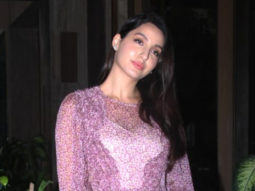 Nora Fatehi spotted at Ramesh Taurani’s house Bandra