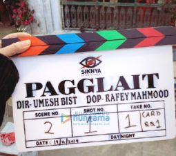 On The Sets Of The Movie Pagglait