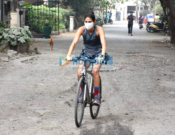 photos aahana kumra snapped cycling 2