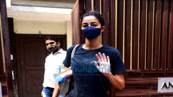 Photos: Ananya Panday spotted at Anshuka Yoga classes in Bandra