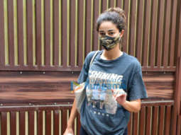 Photos: Ananya Panday spotted at yoga class in Bandra