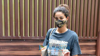 Photos: Ananya Panday spotted at yoga class in Bandra