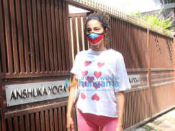 Photos: Ananya Panday spotted at yoga class in Bandra