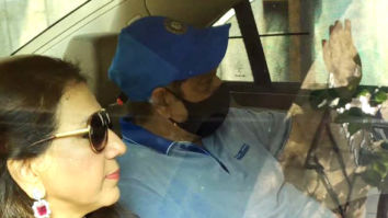 Photos: David Dhawan and family leave for Varun Dhawan’s wedding in Alibaug