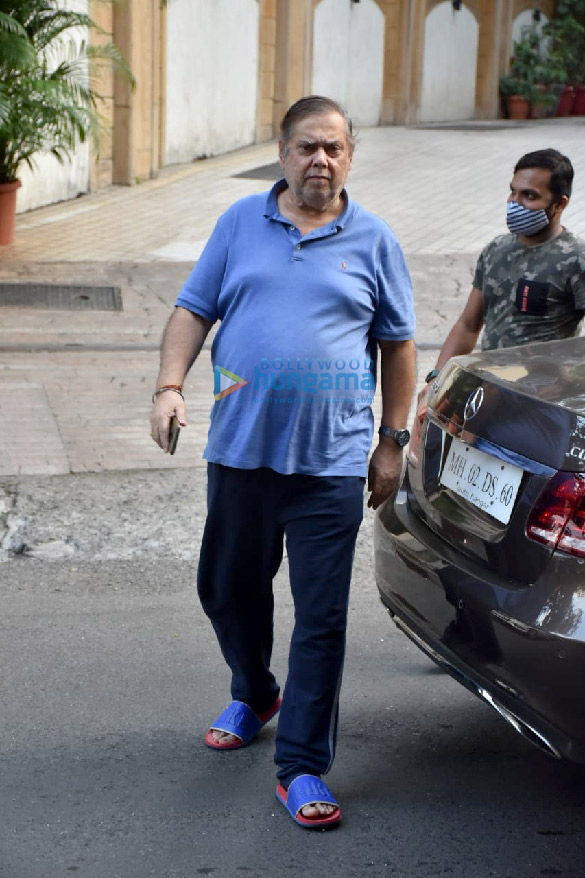 Photos: David Dhawan snapped at Manish Malhotra’s store in Khar Photos: David Dhawan snapped at Manish Malhotra’s store in Khar