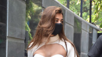 Photos: Disha Patani snapped at Pooja Films’ office in Juhu