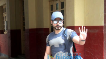 Photos: Emraan Hashmi snapped at I Think Fitness in Bandra