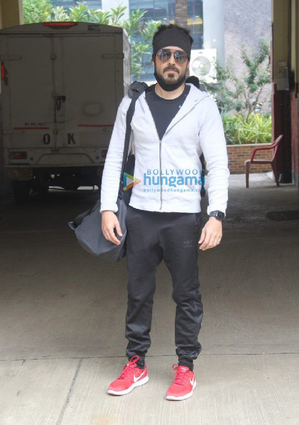 Photos: Emraan Hashmi spotted at the gym Photos: Emraan Hashmi spotted at the gym