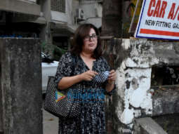 Photos: Farah Khan spotted at Kromakay salon in Juhu