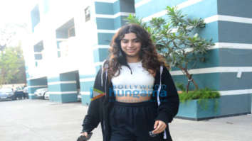 Photos: Khushi Kapoor snapped at Sanjay Kapoor’s house in Juhu