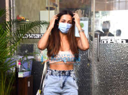 Photos: Malaika Arora spotted at Muah salon in Bandra