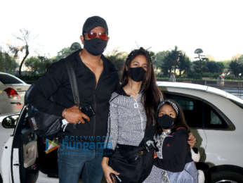 Photos: Neha Dhupia, Angad Bedi and Sharad Kelkar snapped at the airport