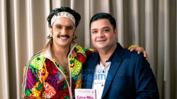Photos: Ranveer Singh snapped at a launch of a novel ‘Extra Mile: When Love Returns’