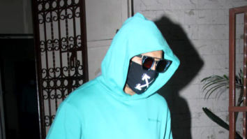 Photos: Ranveer Singh spotted at Shankar Mahadevan’s dubbing studio in Bandra