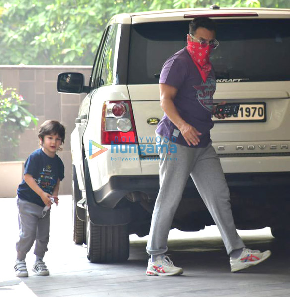 photos saif ali khan and taimur ali khan spotted at the gym 2 3