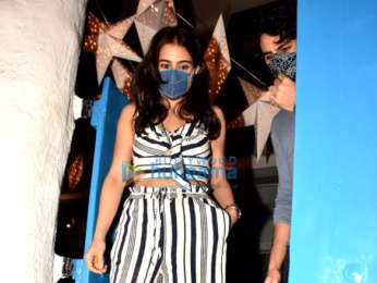 Photos: Sara Ali Khan, Ibrahim Ali Khan snapped at Olive Bar in Khar