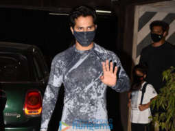 Photos: Varun Dhawan and Vatsal Seth snapped at the gym in Juhu