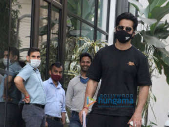 Photos: Varun Dhawan spotted at Maddock Office in Santacruz