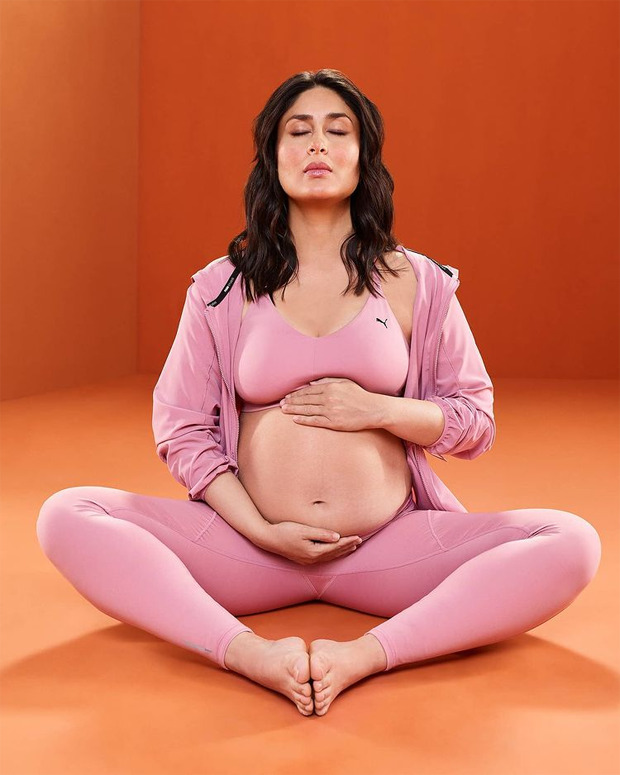 Pregnant Kareena Kapoor Khan cradles her baby bump in latest photoshoot