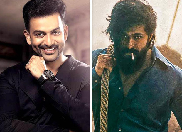 Prithviraj Sukumaran buys Kerala distribution rights of Yash starrer KGF: Chapter 2 Prithviraj Sukumaran buys Kerala distribution rights of Yash starrer KGF: Chapter 2