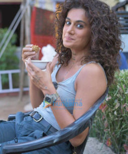 On The Sets Of The Movie Rashmi Rocket