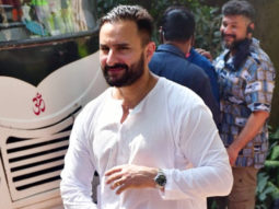 Saif Ali Khan and Arjun Kapoor spotted on-location shoot in Bandra
