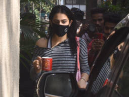 Sara Ali Khan spotted at Gym Bandra