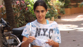 Sara Ali Khan spotted at Gym in Khar