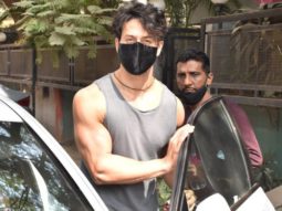 Tiger Shroff spotted at Aadesh Shrivastava’s studio in Juhu