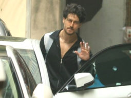 Tiger Shroff spotted outside gym for workout session