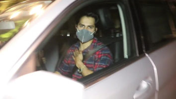Varun Dhawan Snapped At Maddock Films Office Khar