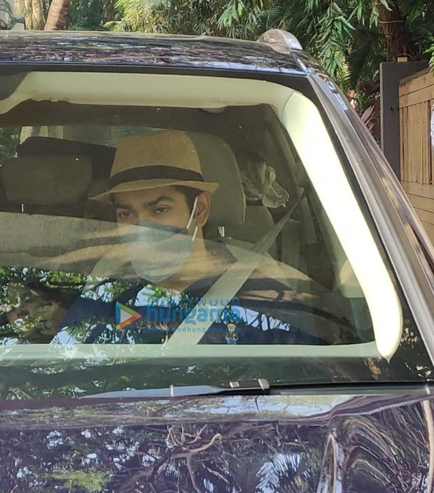 Varun Dhawan's parents David Dhawan, Karuna Dhawan, brother Rohit Dhawan, and family leave for Alibaug to kick off wedding festivities 