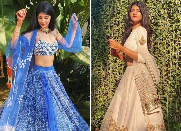Varun Dhawan’s niece Anjini Dhawan stuns in gorgeous traditional ensembles for the wedding festivities 