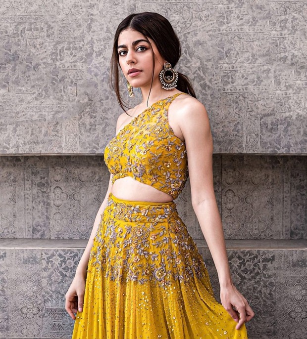 Alaya F’s embellished lehenga is worth Rs. 67,000 and definitely best option for haldi and mehendi ceremonies