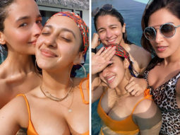 Alia Bhatt soaks in the sun whilst enjoying swimming with her BFFs Akansha and Anushka Ranjan Kapoor during Maldives vacation 