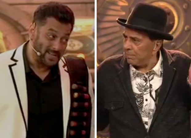 Bigg Boss 14 Finale Salman Khan and Dharmendra recreate the iconic scene from Sholay