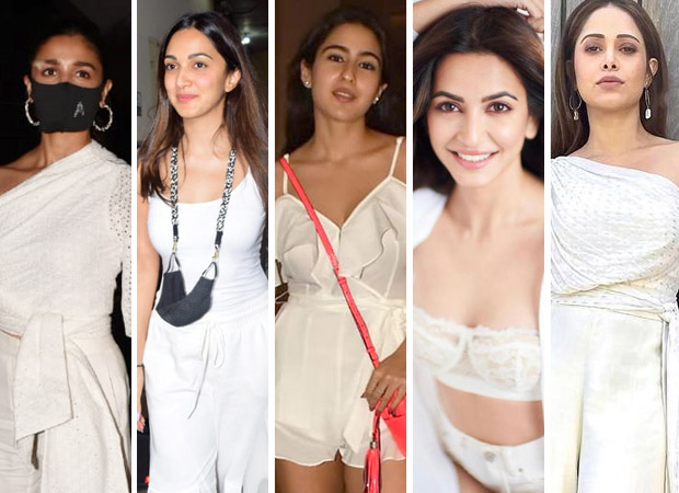 COLOUR OF THE WEEK â€“ WHITE: Alia Bhatt, Kiara Advani, Sara Ali Khan and  others made statement with minimal glam : Bollywood News - Bollywood Hungama
