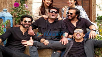 On the sets of the movie Cirkus