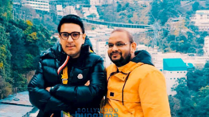 On the sets of the movie Hum Do Hamare Do