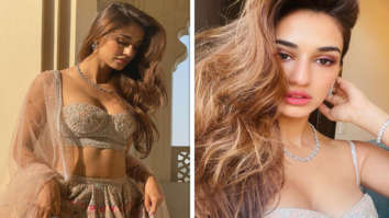 Disha Patani’s ivory with hues of pink embroidered Falguni Shane Peacock lehenga is a dreamy wedding outfit Disha Patani’s ivory with hues of pink embroidered Falguni Shane Peacock lehenga is a dreamy wedding outfit