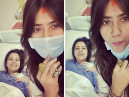 Ekta Kapoor shares an adorable video with new-mommy Anita Hassanandani, says, “Mera bhanja hua hai”