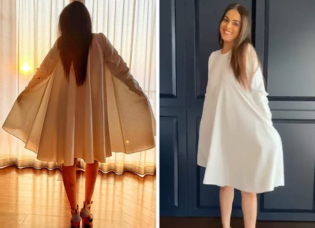 Genelia D’souza is a vision in white as he tries to beat the Monday blues