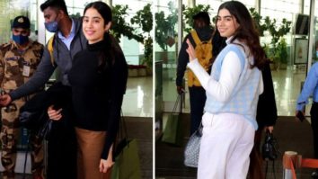 Janhvi Kapoor and Khushi Kapoor spotted at Airport