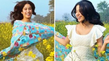 Janhvi Kapoor is giving Dilwale Dulhania Le Jayenge vibes while shooting in sarson ke khet