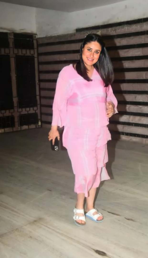 Kareena Kapoor Khan sets maternity fashion goals in pastel pink dress Kareena Kapoor Khan sets maternity fashion goals in pastel pink dress